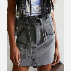 Free people high waist mini skirt